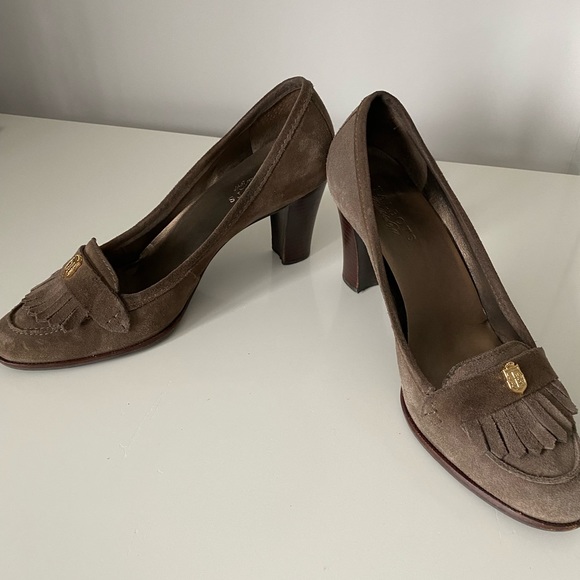Suede Loafer Heals - Picture 4 of 4